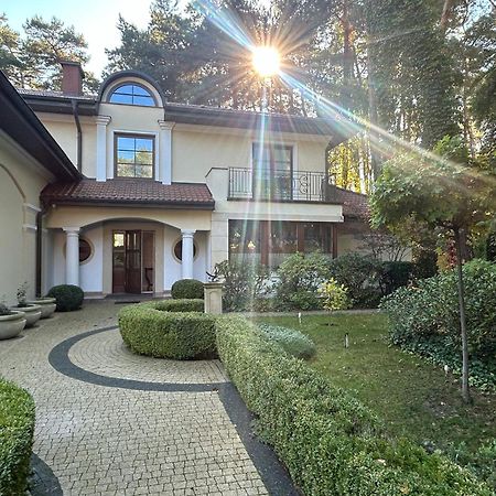 Luxury Villa Indoor Pool Warsaw Magdalenka Экстерьер фото